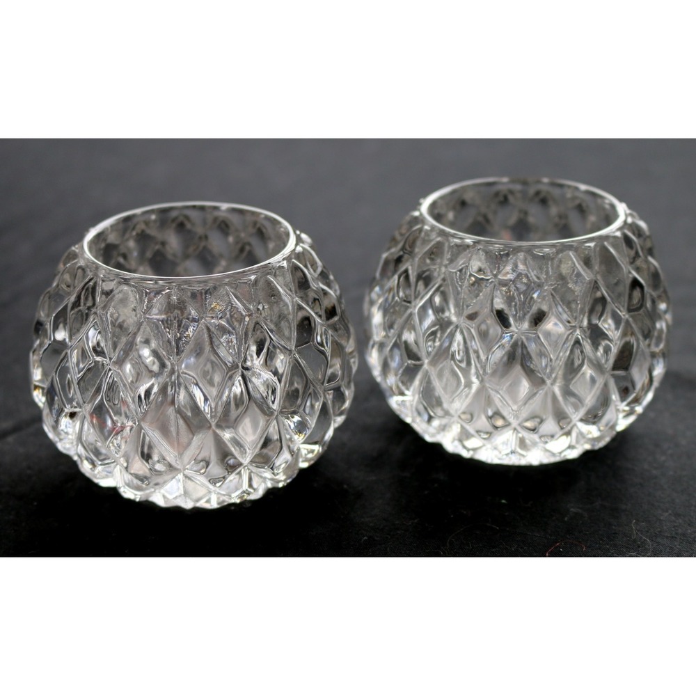 Partylite Rockport Pair Candle Holders Brand New in Box Set Of 2 USA Made - Picture 1 of 8